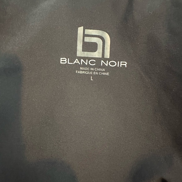 Blanc Noir Black Quilted Vest - Picture 6 of 10